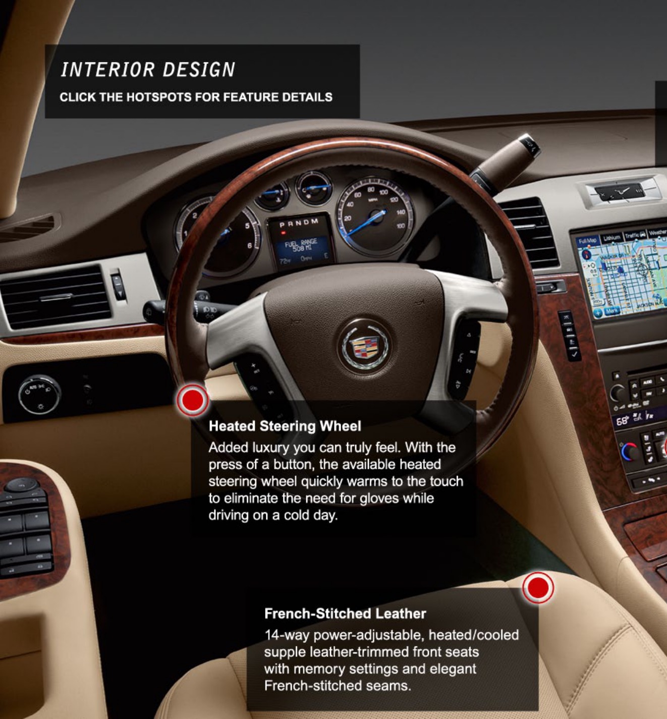 2013 Cadillac Escalade Brochure Page 37